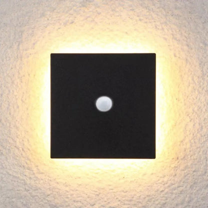 Sleek Contemporary Outdoor LED Wall Light Metal