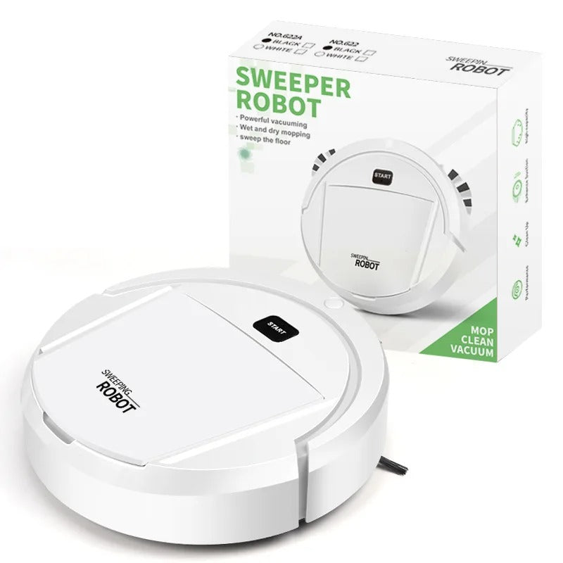 Advanced Clanair Bot Wi-Fi Vacuum - Quiet & Pet Friendly