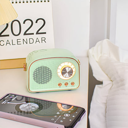 Classic Vintage Style Wireless Bluetooth Speaker