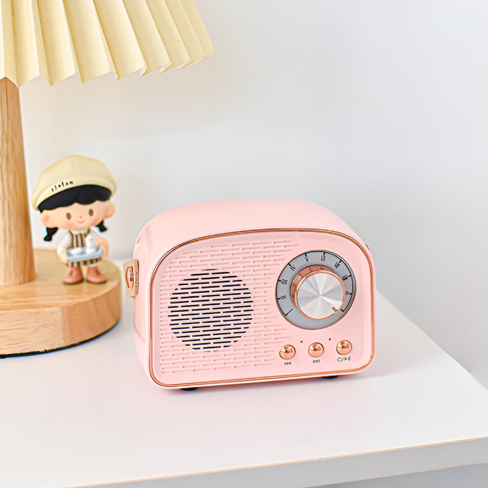 Classic Vintage Style Wireless Bluetooth Speaker