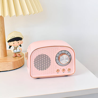 Classic Vintage Style Wireless Bluetooth Speaker