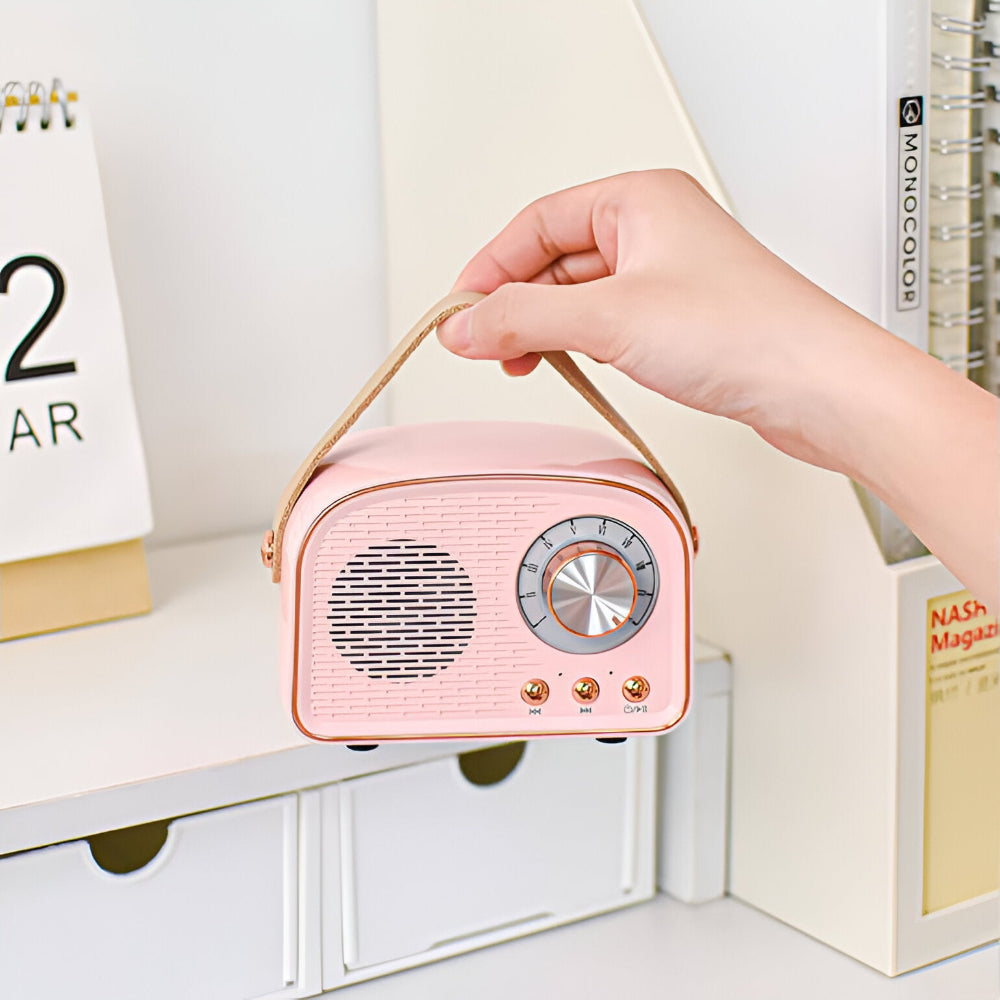 Classic Vintage Style Wireless Bluetooth Speaker