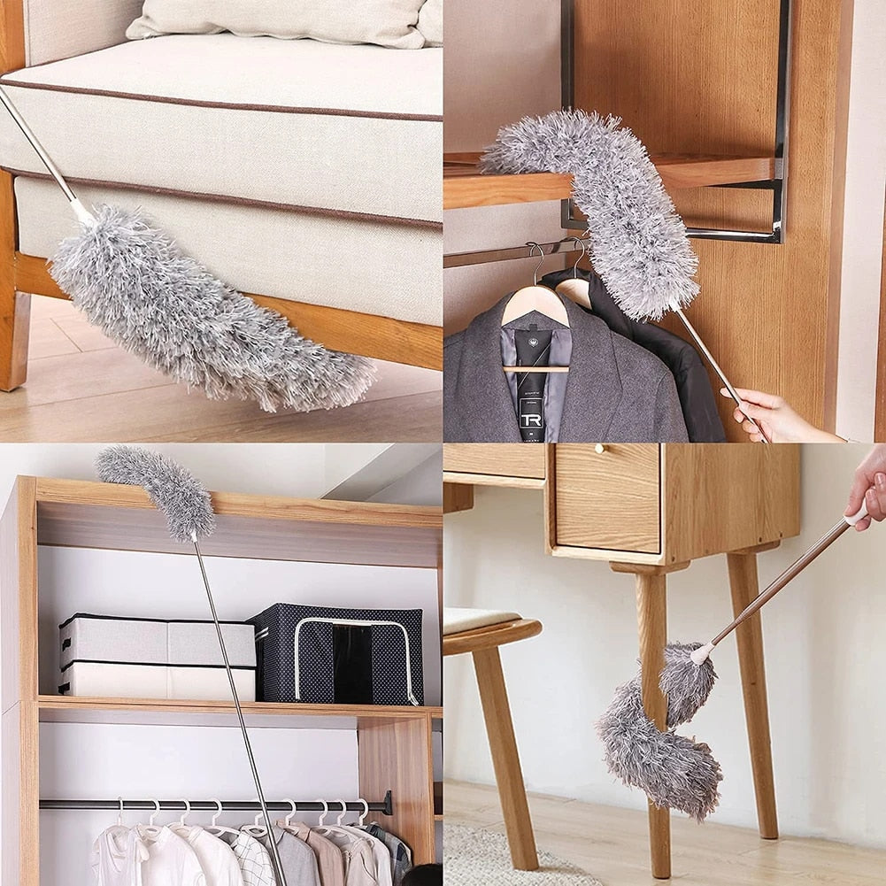 Easy Reach Extendable Dusting Cloth