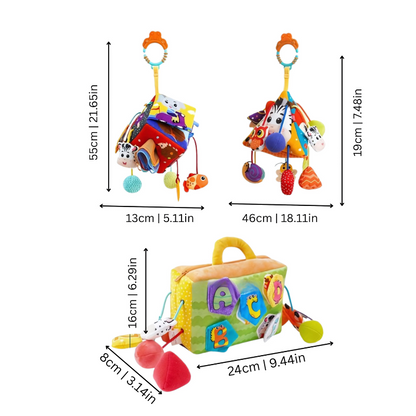 Colorful Animal Clip On Charm