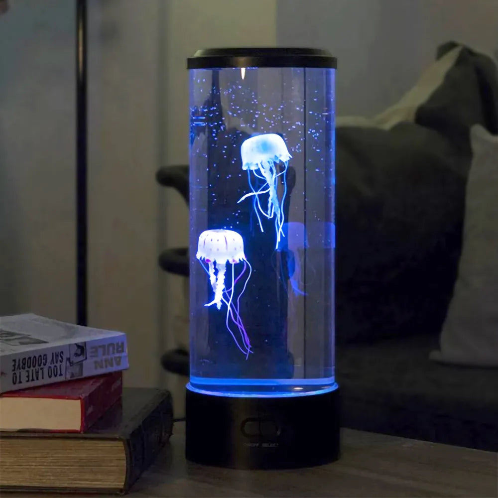 Soothing LED Water Table Lamp for Bedroom Relaxation