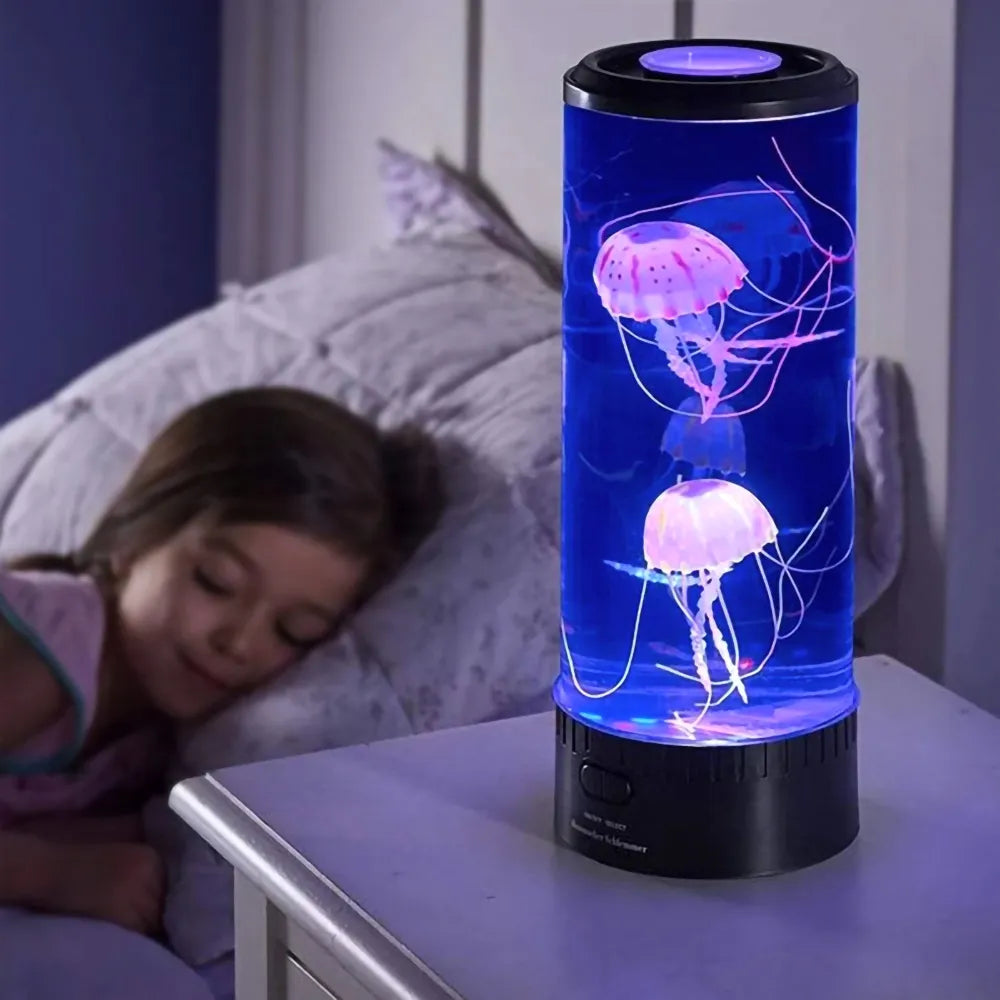 Soothing LED Water Table Lamp for Bedroom Relaxation