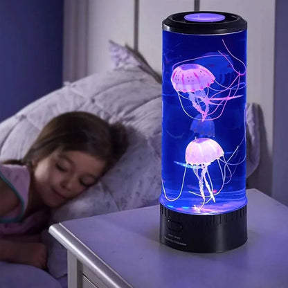 Soothing LED Water Table Lamp for Bedroom Relaxation