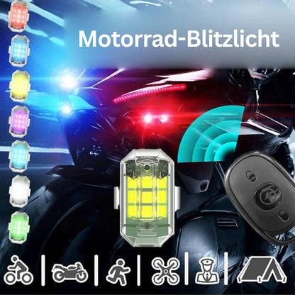 Bright LED Bike Tail Light - Rechargeable Wireless Brake Signal