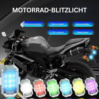 Bright LED Bike Tail Light - Rechargeable Wireless Brake Signal