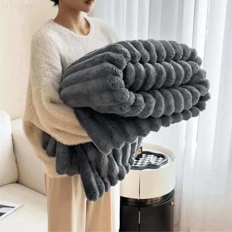 Befez | Soft Fleece Warm Cozy Blanket Throw