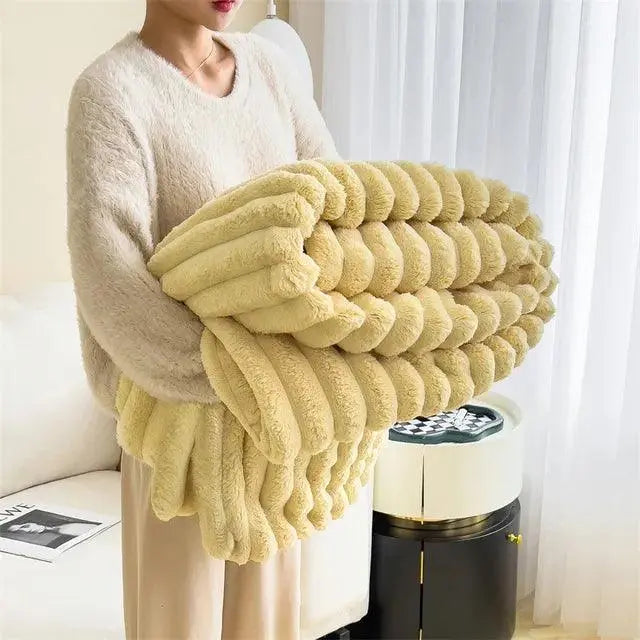 Befez | Soft Fleece Warm Cozy Blanket Throw