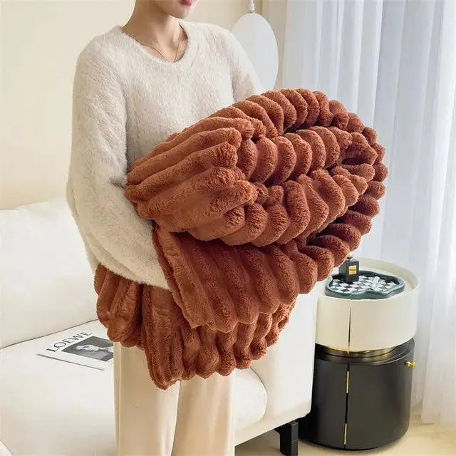 Befez | Soft Fleece Warm Cozy Blanket Throw