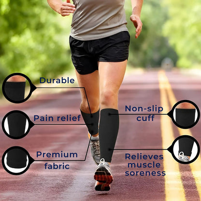 Breathable Athletic Socks | Firm Calf Support Compression