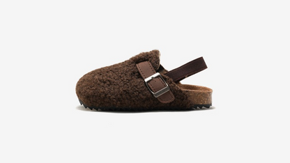 Soft Kids Sheepskin Slip On Shoes