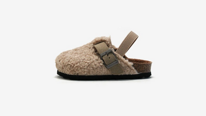 Soft Kids Sheepskin Slip On Shoes