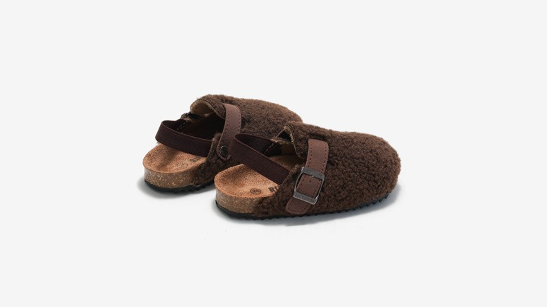 Soft Kids Sheepskin Slip On Shoes