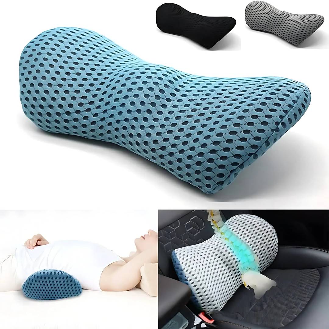 Contoured Lower Back Support Pillow