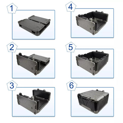Portable Insulated Cooler Box
