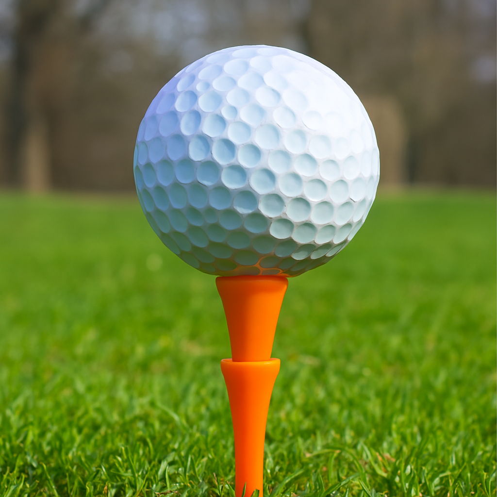 50 Pack Multi-Colored Golf Tees with Adjustable Height