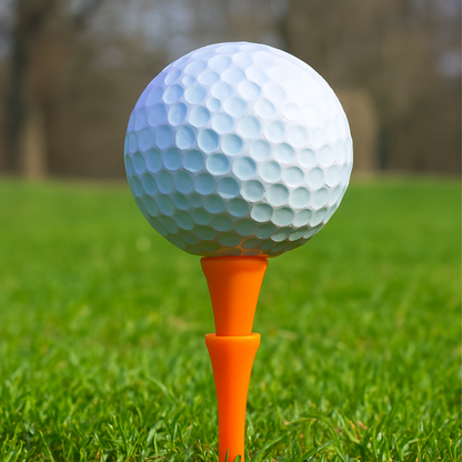 50 Pack Multi-Colored Golf Tees with Adjustable Height