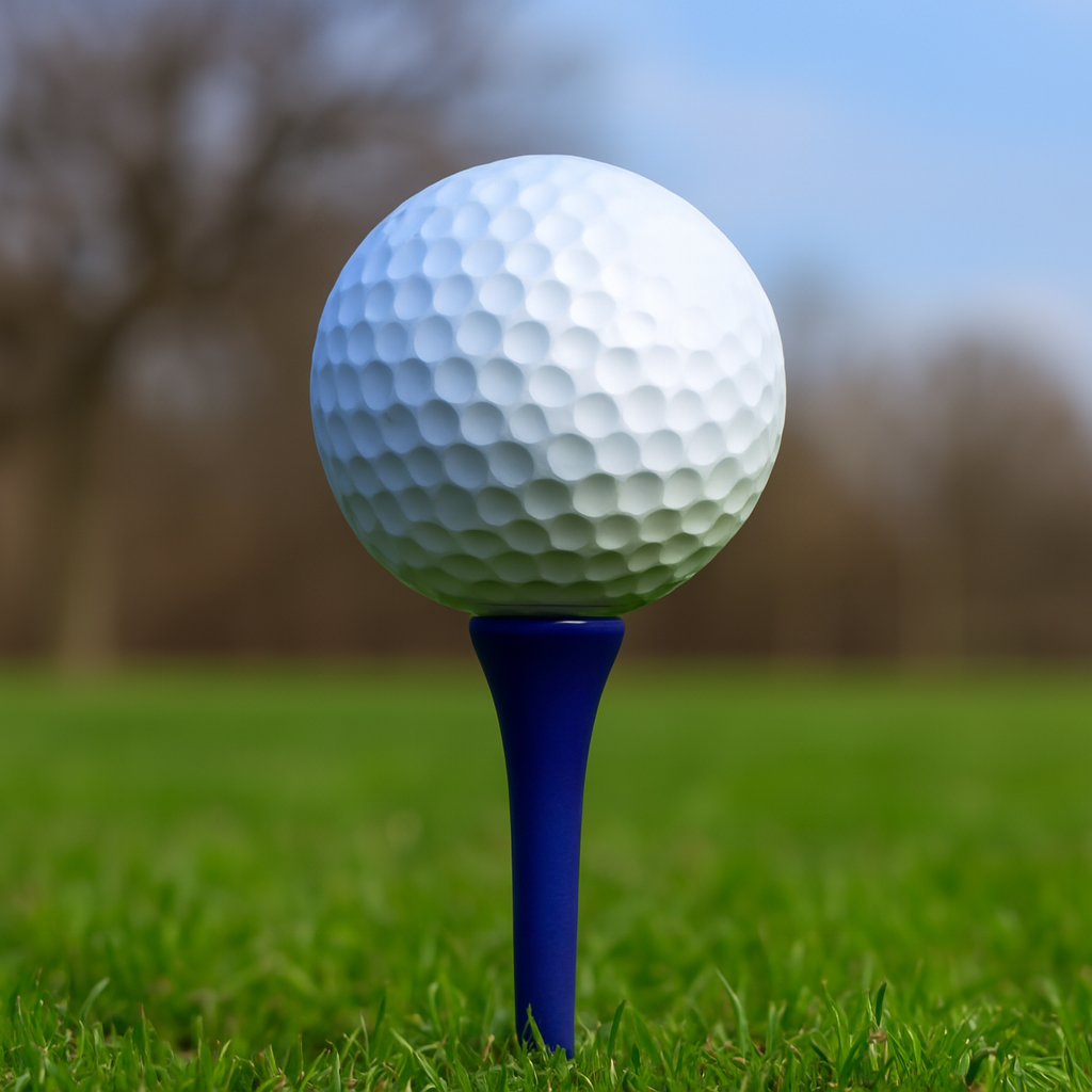 50 Pack Multi-Colored Golf Tees with Adjustable Height