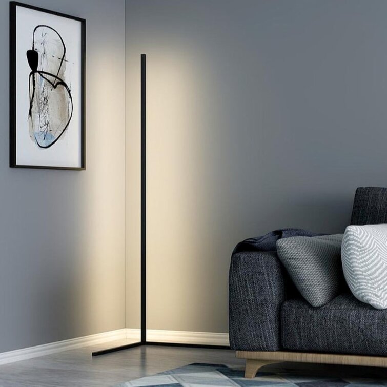 Slim Corner Floor Lamp LED Adjustable Modern Style - Befez