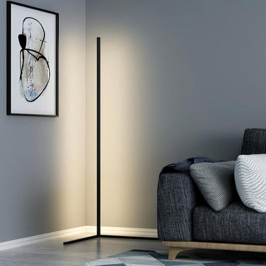 Slim Corner Floor Lamp LED Adjustable Modern Style - Befez