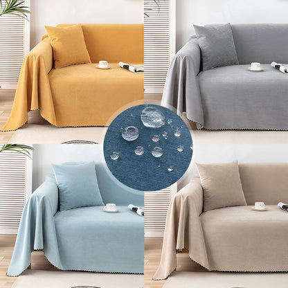 Soft Waterproof Throw Blanket Reversible Pet Blanket