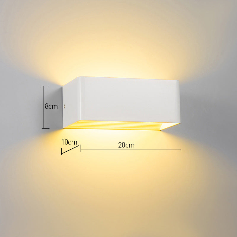 Befez | Slim LED Wall Light Modern White Finish