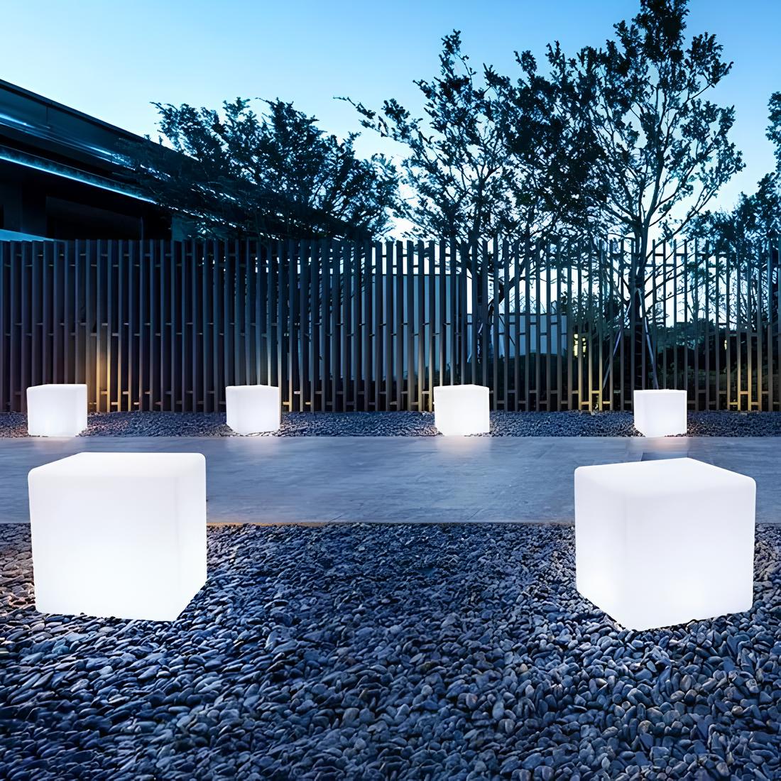 Modern Cube Outdoor Lamp - Befez