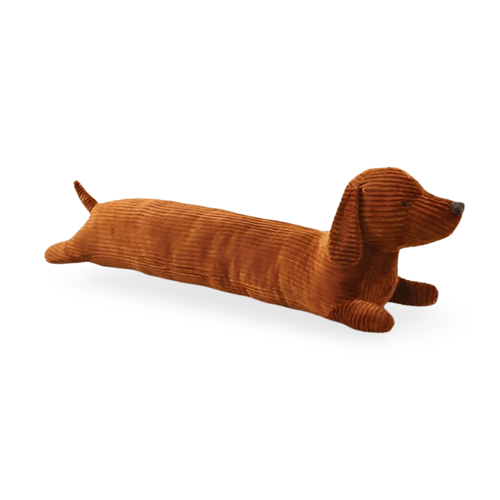 Plush Dachshund Dog Pillow - Cozy Pet Shaped Cushion