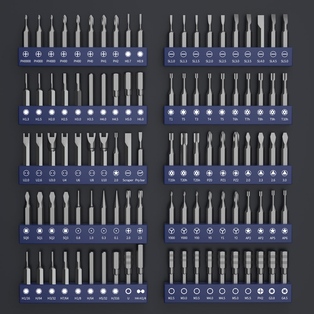 Multi Tool Electric Screwdriver 120 Piece Kit