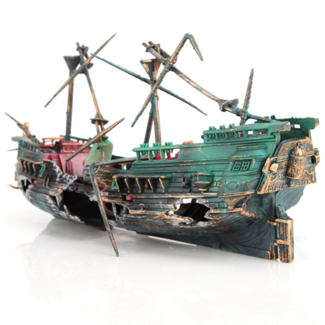 Big Ocean Sunken Ship Decor - Befez