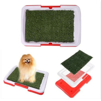 Pet Loo with Fake Grass