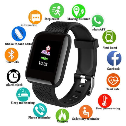 Befez | Waterproof Fitness Tracker Watch For Android iOS