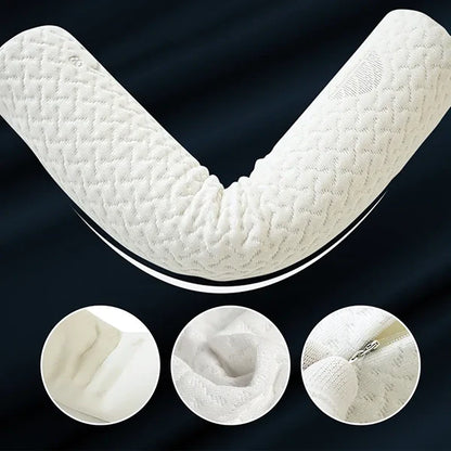 Contoured Support Memory Foam Neck Pillow