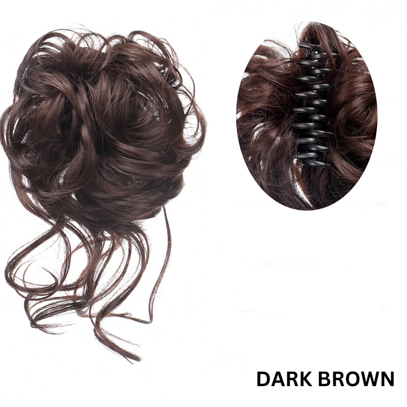 Easy Bun Hair Clip for Curly Hair Natural Look