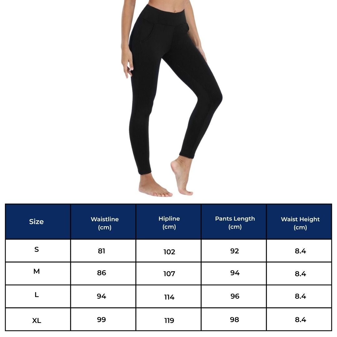 Cozy Thermal High Waist Fleece Leggings