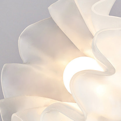 Stylish Ceiling Lamp with Decorative Glass Shade