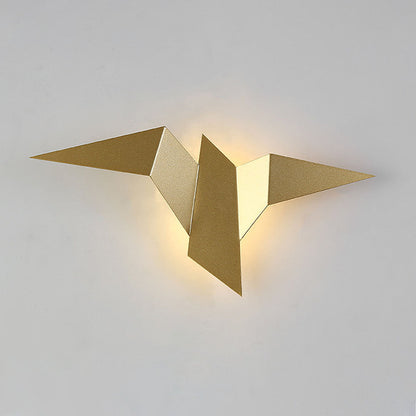 Rustic Bird Wall Light Fixture