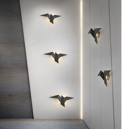 Rustic Bird Wall Light Fixture
