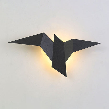 Rustic Bird Wall Light Fixture