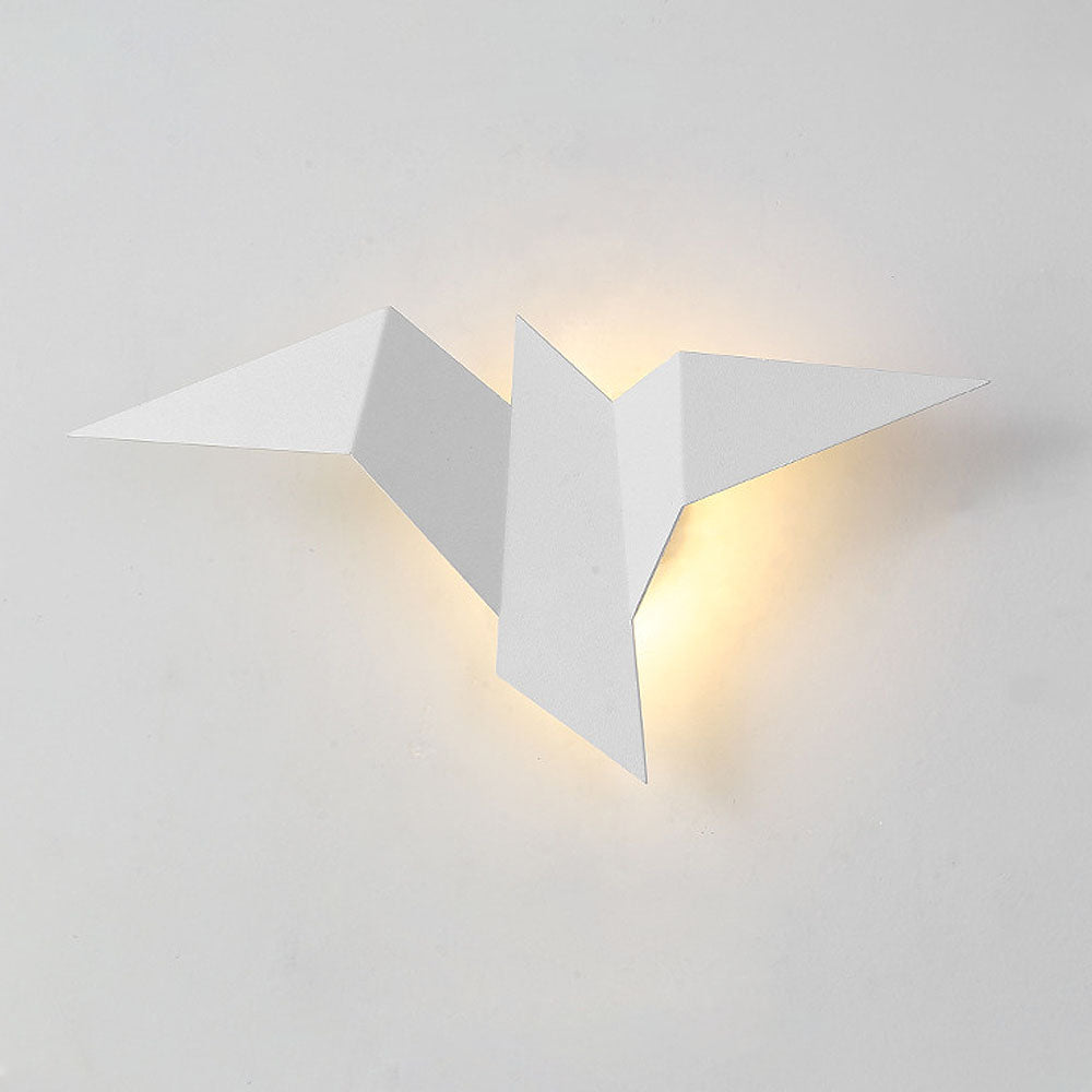 Rustic Bird Wall Light Fixture