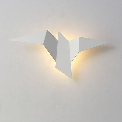 Rustic Bird Wall Light Fixture