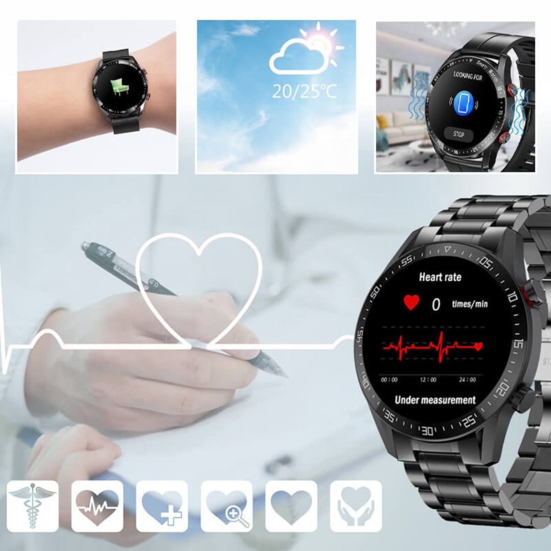 Premium Smart Watch - Advanced Fitness Tracker