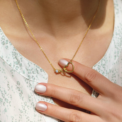 Classic Love Knot Pendant Necklace