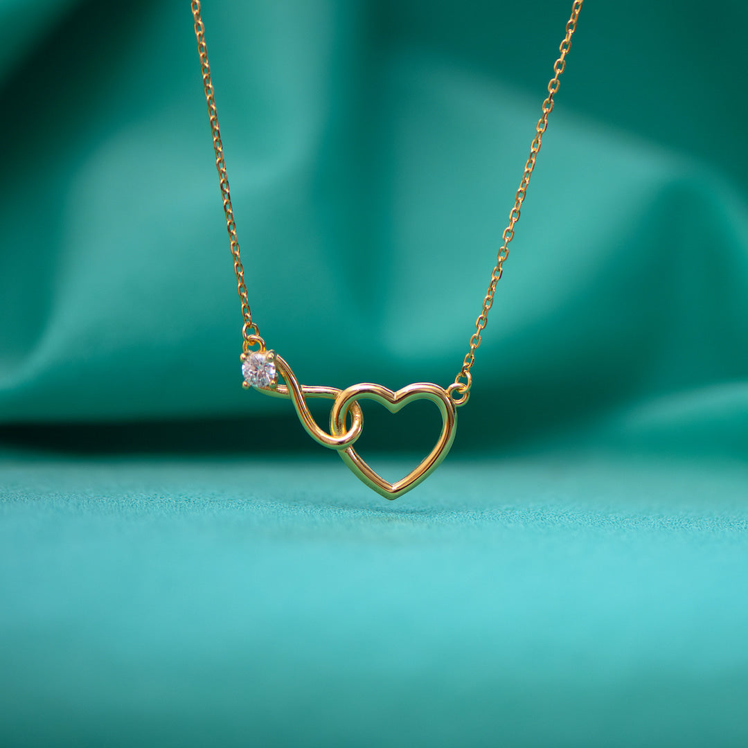 Classic Love Knot Pendant Necklace