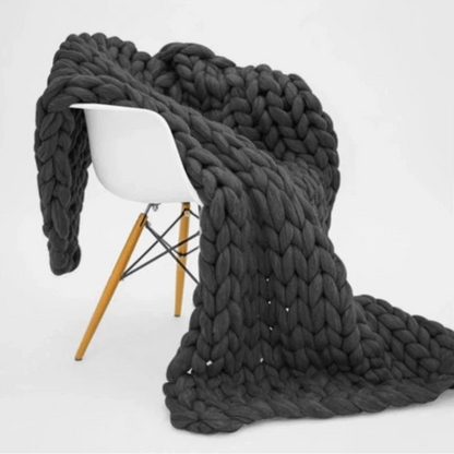 Soft Weighted Cotton Throw Blanket