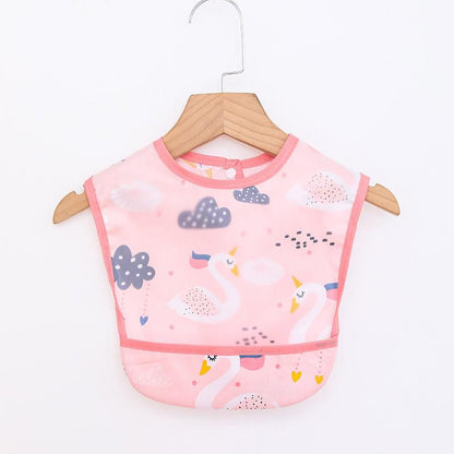 Cute Baby Bib Apron with Pockets