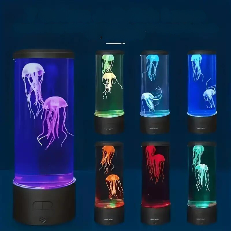 Calming Ocean Jellyfish Table Lamp